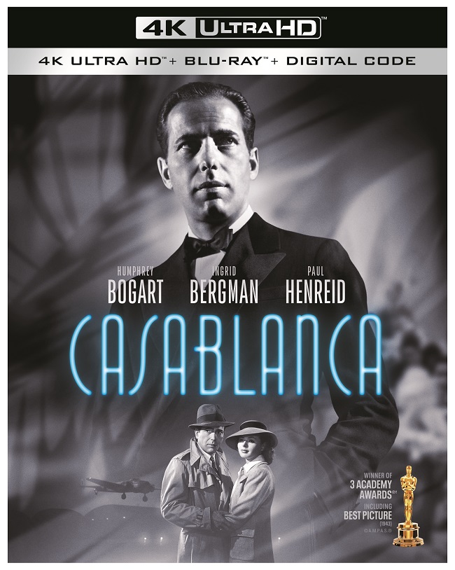 Watch It Again, Sam – Own CASABLANCA On 4K UHD Blu-ray November